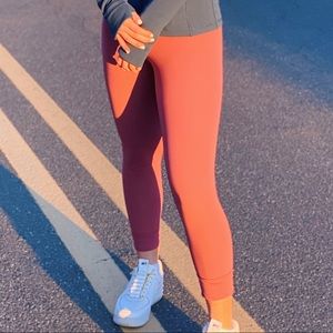 Pink Lululemon leggings!